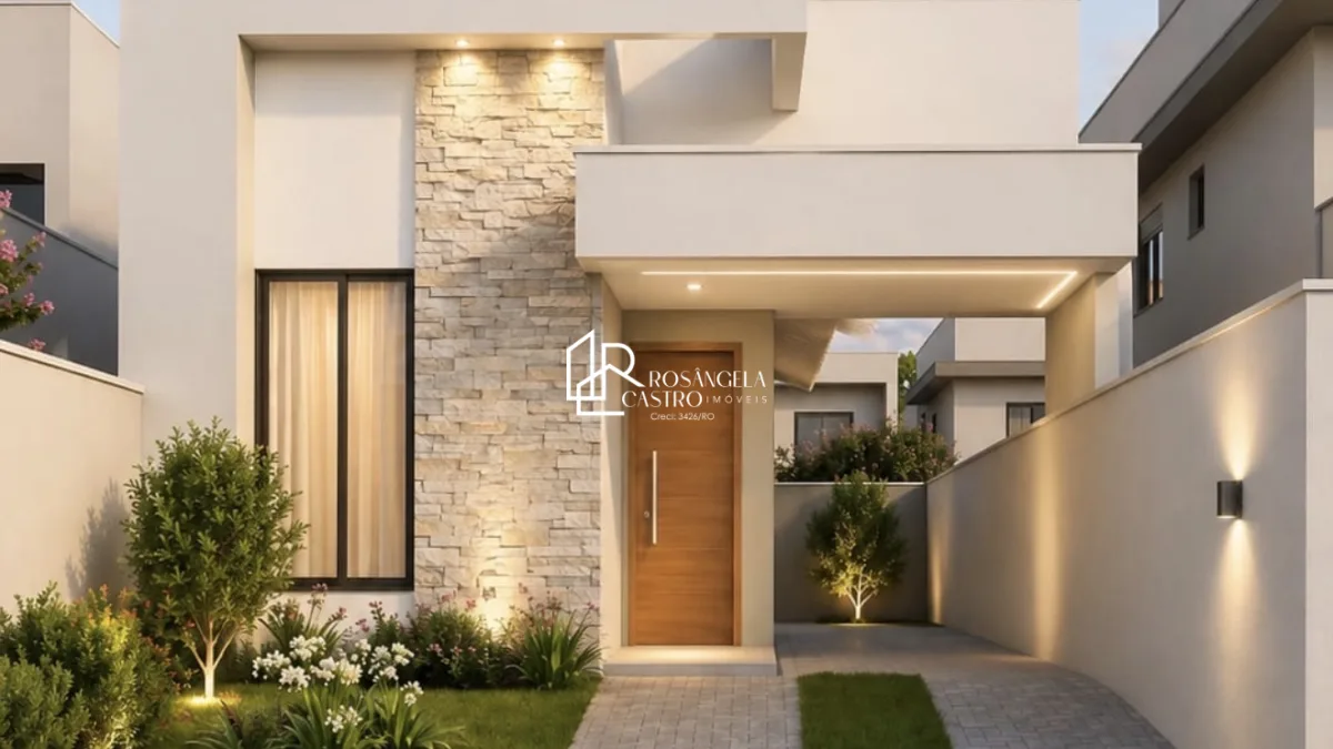 Casa em construção no Jardim Alvorada